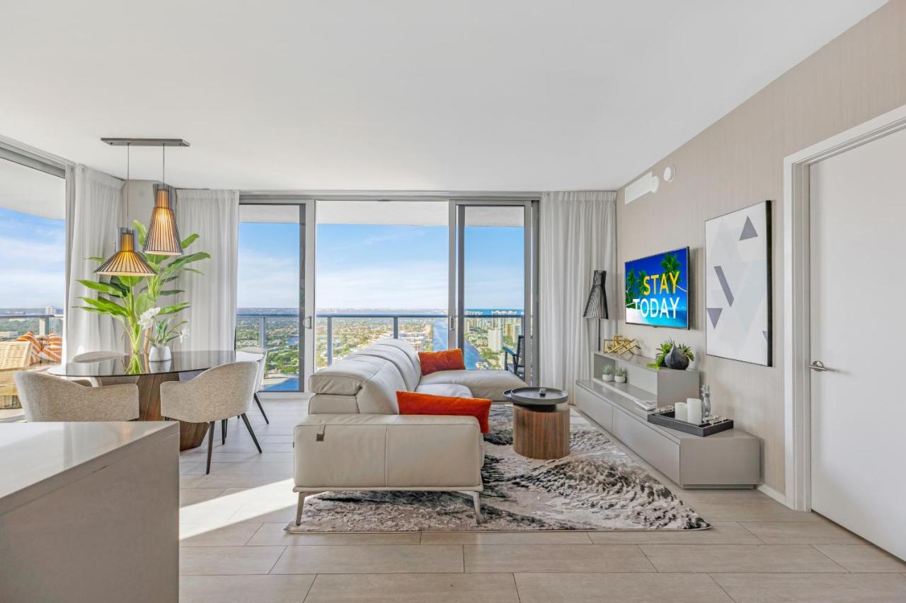 הוליווד Hyde Beach House - Luxury 2-Bedroom - Gorgeous View - Resort Amenities - Rooftop Pool - Hot Tub - Tennis Court - Minutes To The Ocean מראה חיצוני תמונה