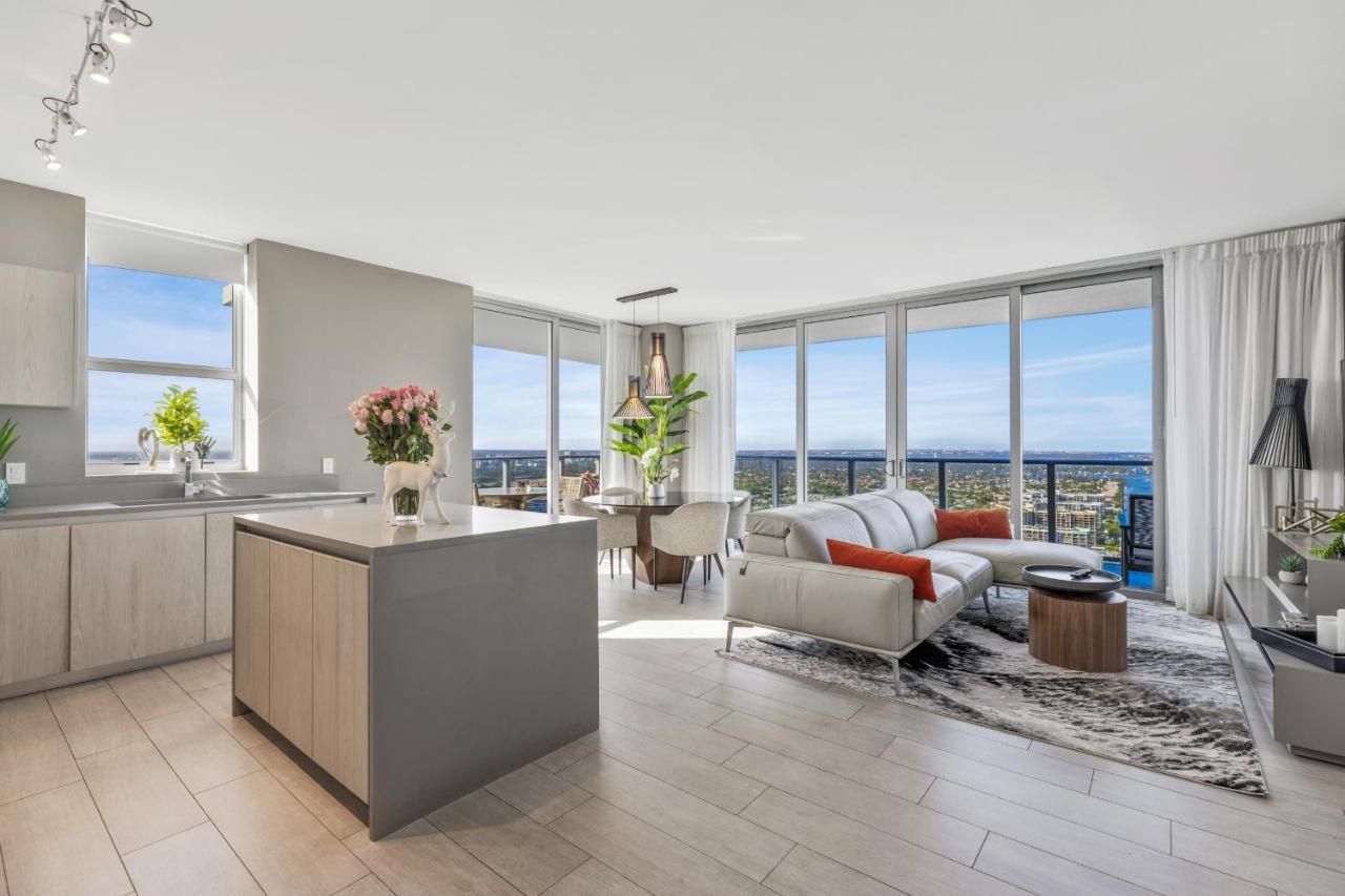 הוליווד Hyde Beach House - Luxury 2-Bedroom - Gorgeous View - Resort Amenities - Rooftop Pool - Hot Tub - Tennis Court - Minutes To The Ocean מראה חיצוני תמונה